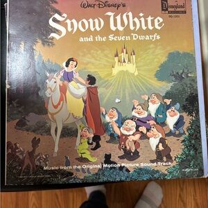 Disney's Snow White and the Seven Dwarfs Vinyl Record